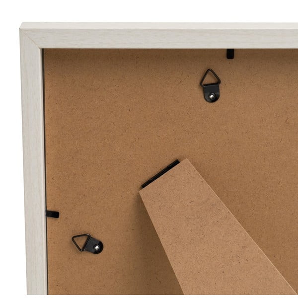 Ramă foto albă cu picior de susținere, de agățat 22,5x28 cm Sencillo – Casa Selección-image-4