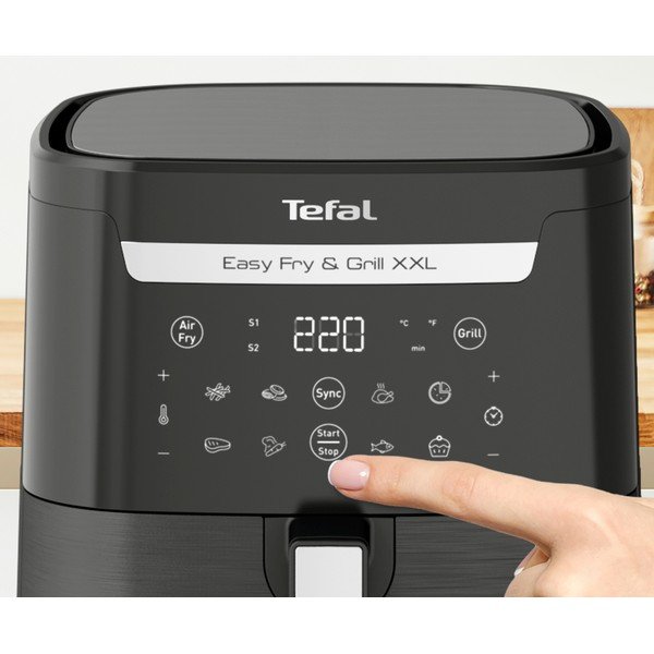 Air fryer negru Easy Fry & Grill XXL EY801815 – Tefal-image-1