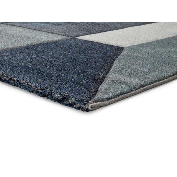 Covor Universal Mya Geo, 120 x 170 cm, albastru-image-2