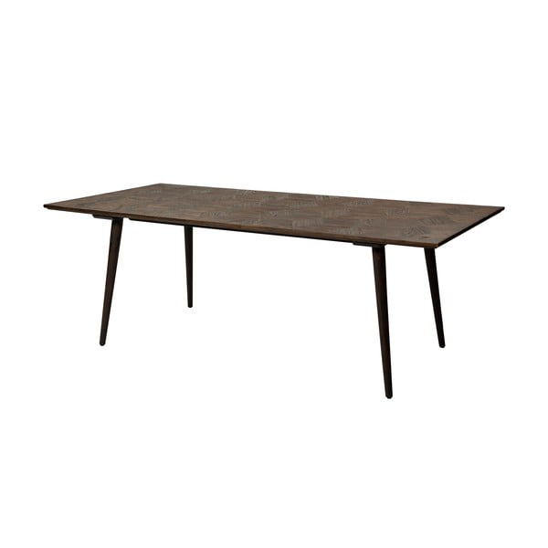 Masă de dining cu aspect de lemn de ulm 100x220 cm Diamond – DAN-FORM Denmark-image-2