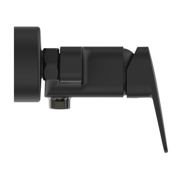 Baterie negru-mat pentru duș/cu montare pe perete Ceraplan – Ideal Standard-image-1
