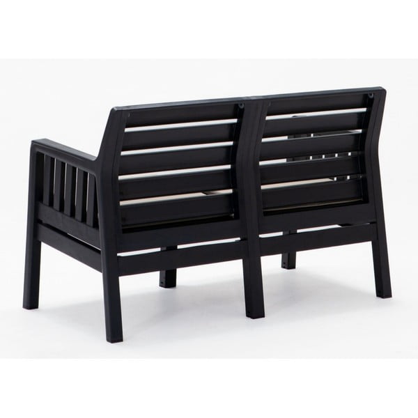 Set mobilier de grădină gri antracit pentru 4 persoane Lara – Floriane Garden-image-4