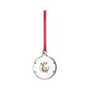 Glob de Crăciun suflat manual din sticlă ø 6,5 cm Ann-Sofi Romme Annual Christmas Bauble 2025 – Holmegaard