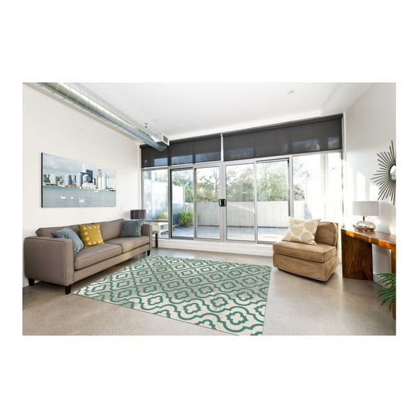 Covor Webtapetti Evergreen, 155 cm, albastru -image-2