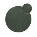 Covor verde închis țesut manual rotund din lână ø 150 cm Calmio – Hanse Home