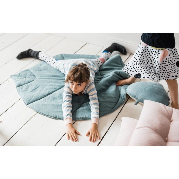 Covoraș de joacă  pentru copii albastru Eye of the Sea – Moi Mili-image-1