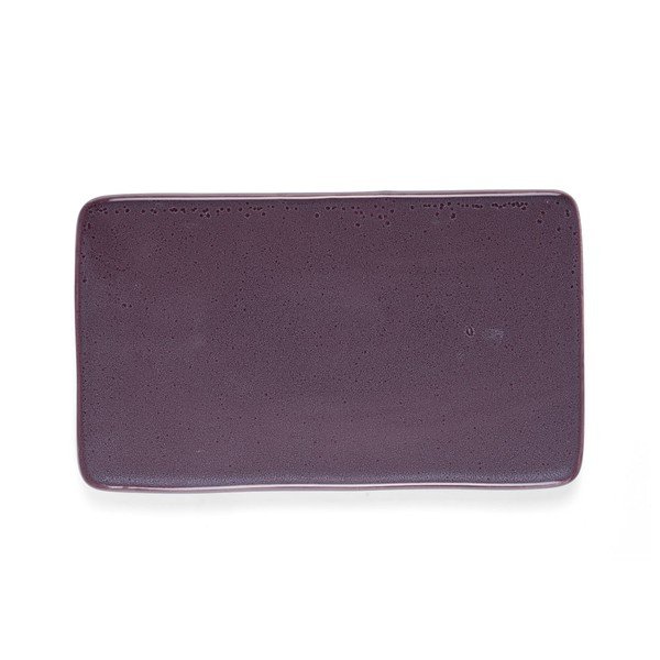 Tavă servire din gresie ceramică Bitz, 22 x 12,8 cm, violet-image-2