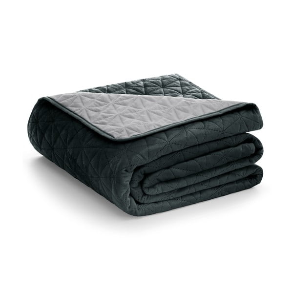 Cuvertură AmeliaHome Laila Silver, 220 x 240 cm, gri închis