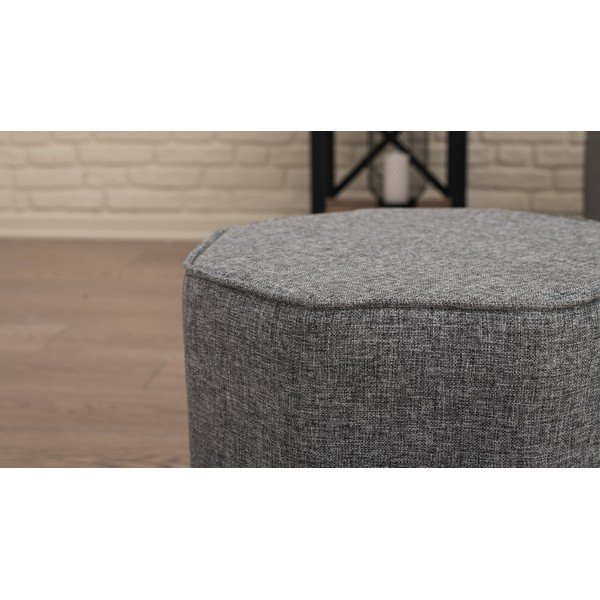 Taburet gri Hexa – Balcab Home-image-2