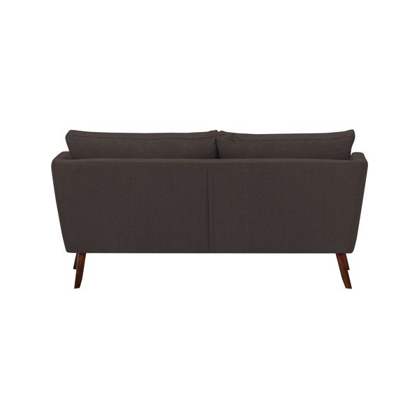 Canapea cu 3 locuri Mazzini Sofas Elena, cu șezlong pe partea stângă, maro-image-4