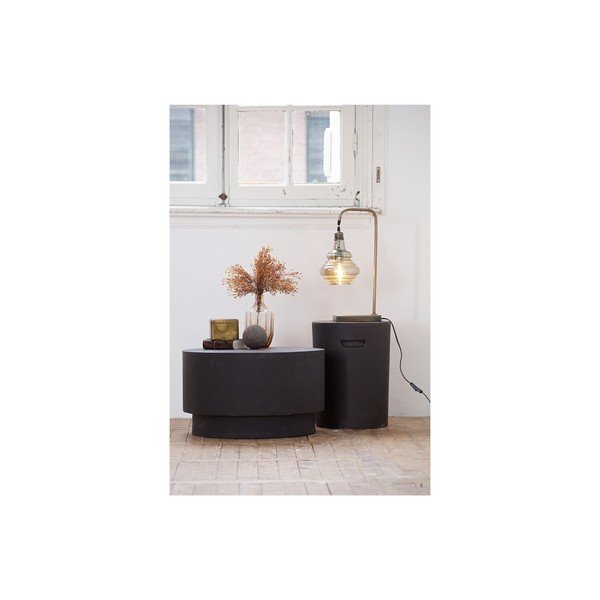 Măsuță de cafea WOOOD Dean, Ø 60 cm, maro închis-image-2