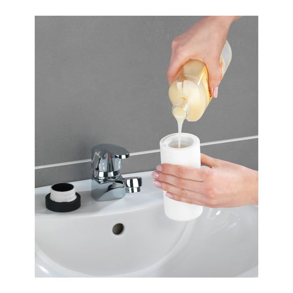 Dozator pentru detergenți Wenko Squeeze, 250 ml, alb-image-2