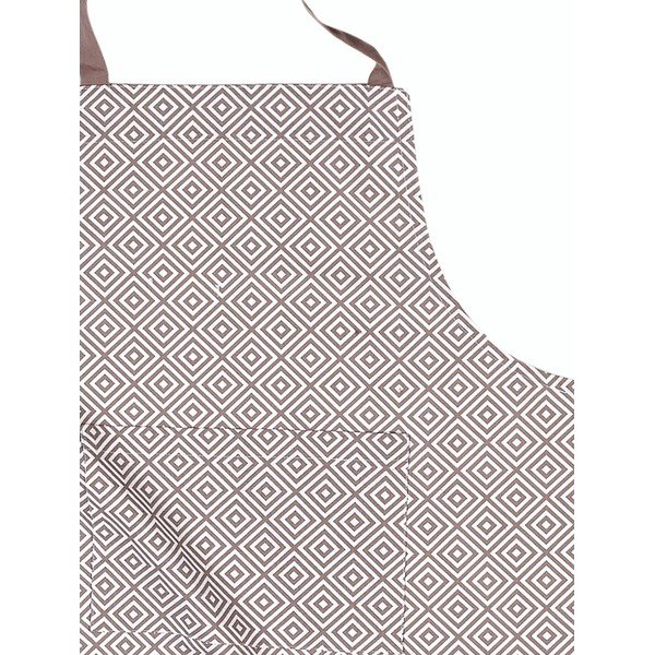 Șorț din bumbac Tiseco Home Studio Tetris, maro-image-2