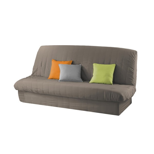 Husă maro elastică pentru canapea cu 3 locuri Essentiel – douceur d'intérieur