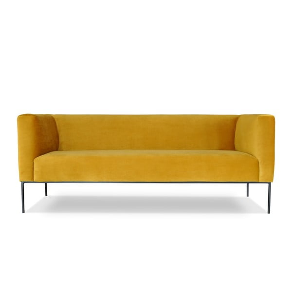 Canapea pentru 3 persoane Windsor & Co. Sofas Neptune, galben