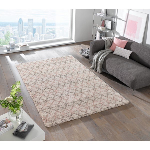 Covor Mint Rugs Cameo, 80 x 150 cm, roz-image-4