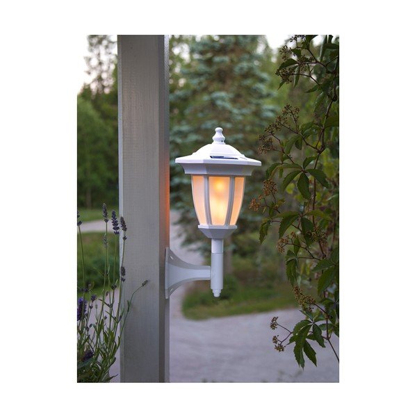 Corp de iluminat solar de exterior cu LED Star Trading Flame, alb-image-2