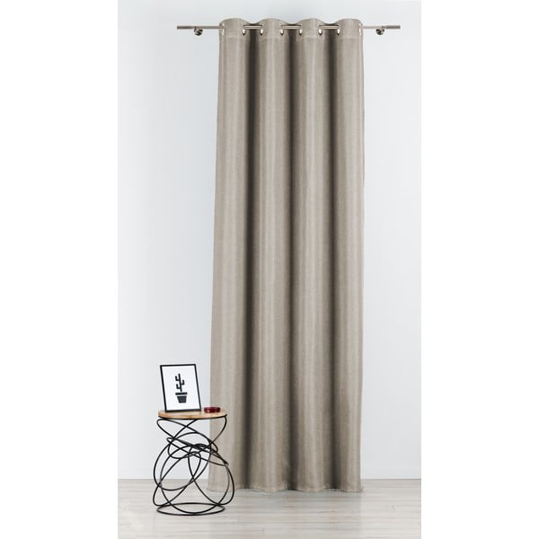 Draperie bej 140x260 cm Avalon – Mendola Fabrics-image-2