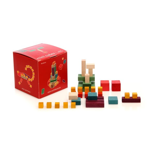 Cuburi construcție pentru copii Mon Petit Art Prisme Mini Cubes