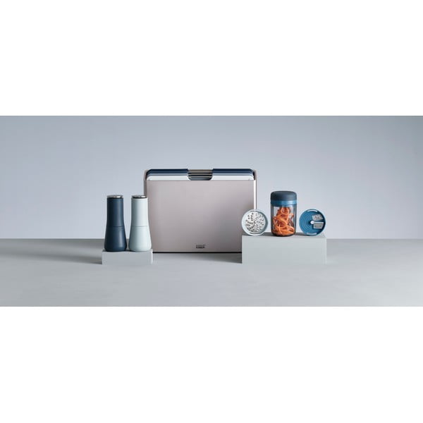 Set de 2 râșnițe sare și piper Joseph Joseph Milltop Sky, albastru-image-4