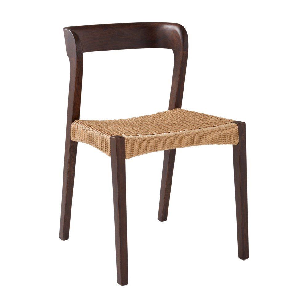Scaun de dining în culoare naturală din lemn de stejar Vikdalen – Jotex