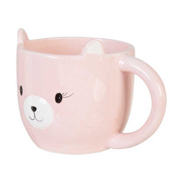 Cană roz din ceramică 360 ml Gigil – Premier Housewares-image-3