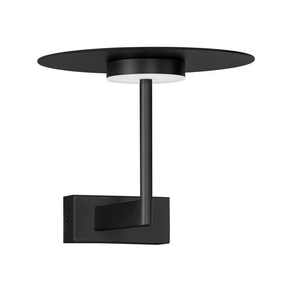 Aplică de perete negru-mat LED din aluminiu Tovi – Nova Luce