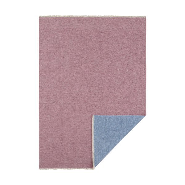 Covor cu 2 fețe Hanse Home Duo, 120x170 cm, roz-albastru