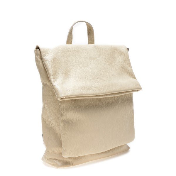 Rucsac din piele Isabella Rhea, bej-image-3