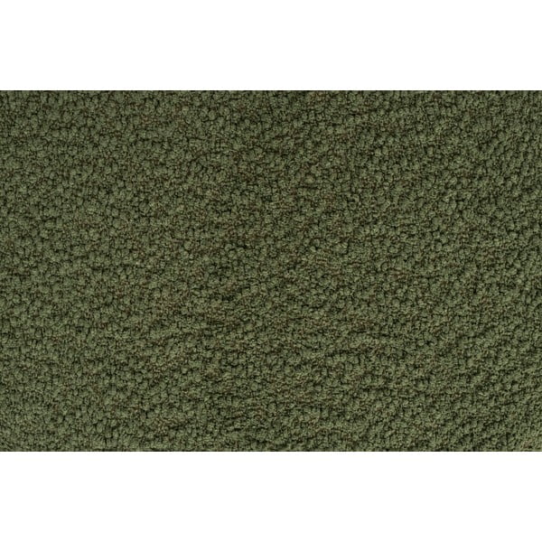 Taburet verde cu tapițerie din țesătură bouclé Marcos – White Label-image-4