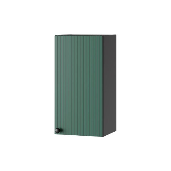 Dulap de baie verde/gri antracit suspendat  30x58 cm Asti – STOLKAR