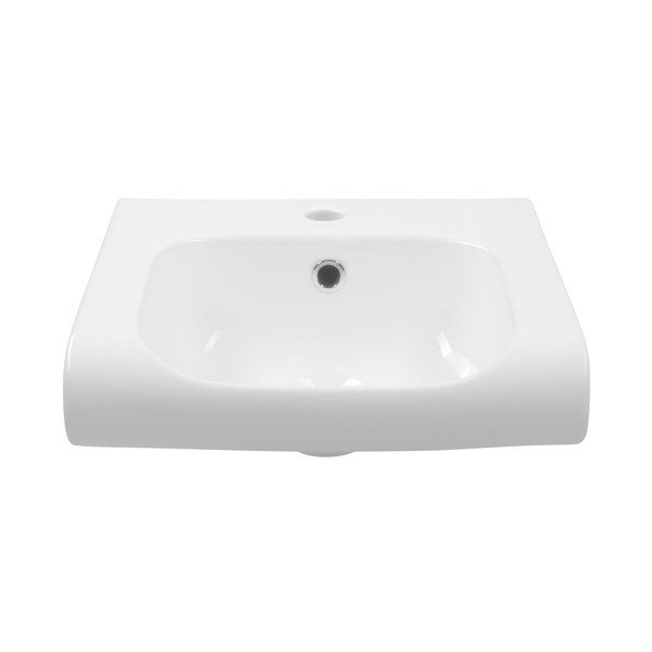 Chiuvetă albă din ceramică 40x40 cm Inka – Sapho-image-1