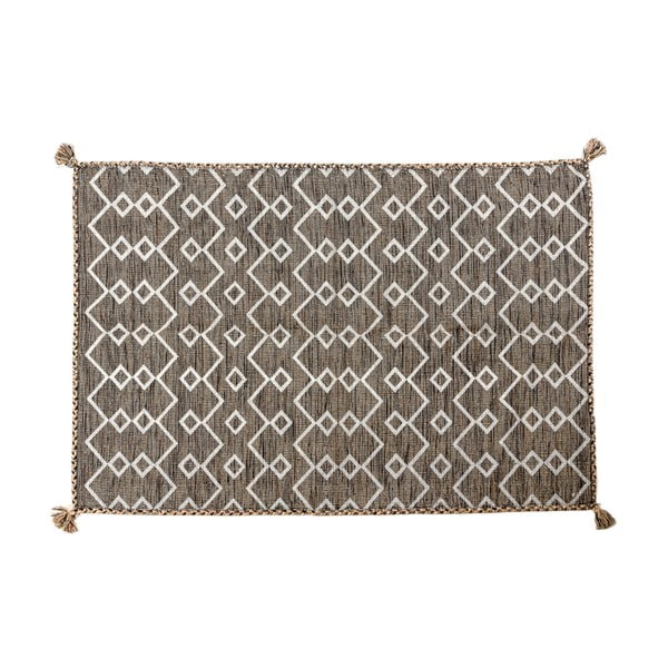 Covor țesut manual Navaei & Co  Kilim Elegant 52, 110 x 60 cm, maro
