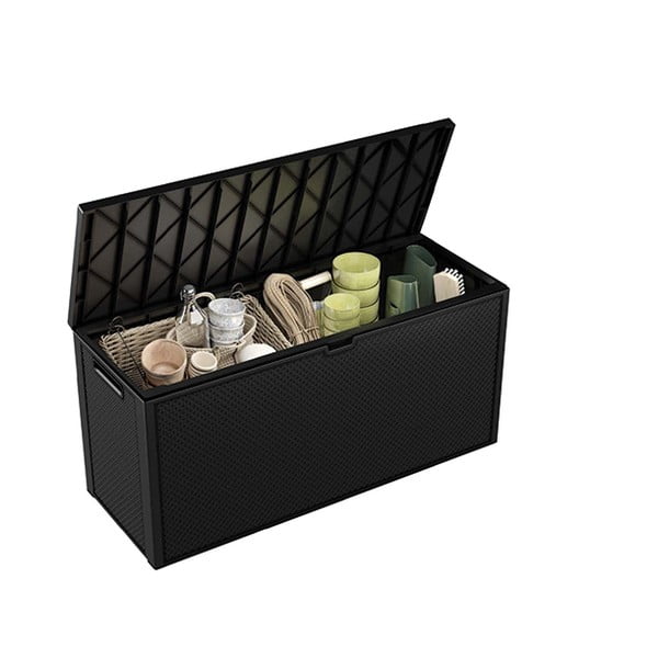 Cutie de depozitare pentru grădină gri închis Emily – Keter-image-3