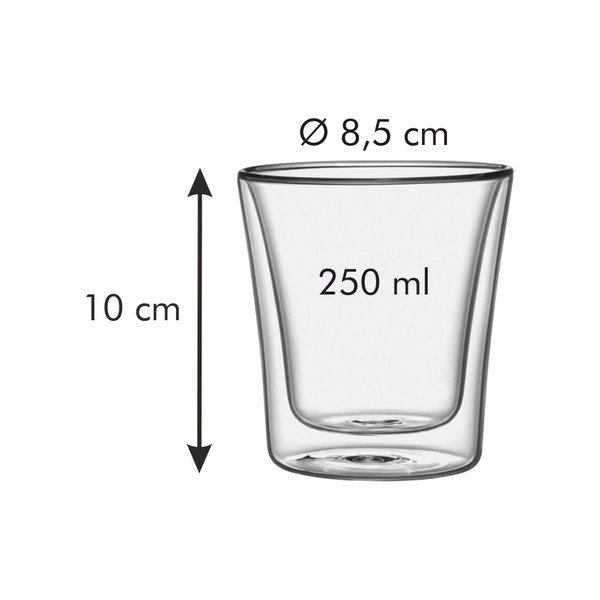 2 pahare cu pereți dubli 0,25 l myDrink - Tescoma-image-2