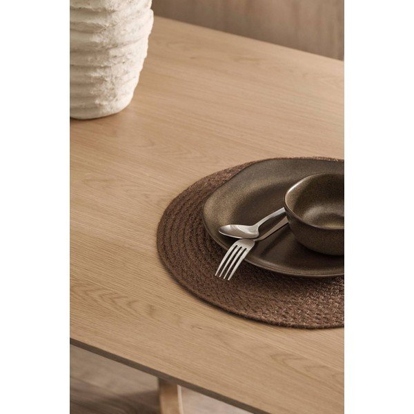 Masă de dining din lemn de stejar 75x80 cm Gradie – Ellos Home-image-2