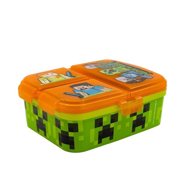 Cutie de gustări pentru copii portocalie din plastic Minecraft – STOR-image-2