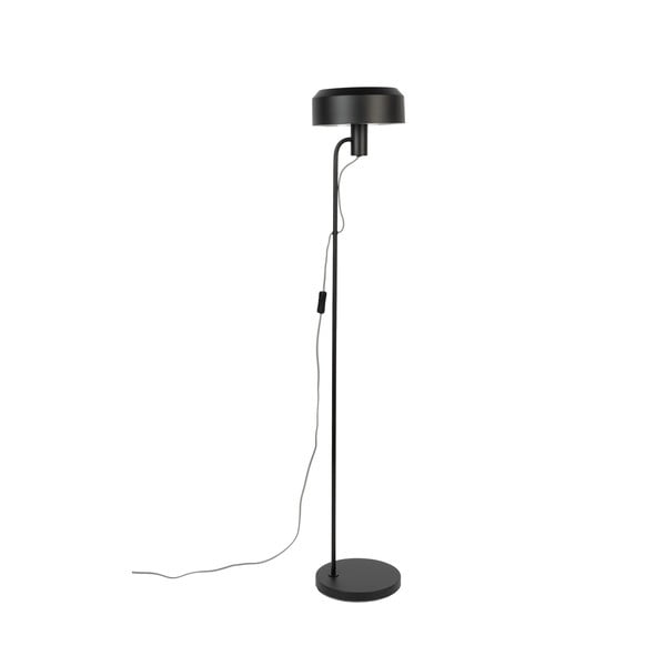 Lampadar negru cu abajur din metal (înălțime 135 cm) Landon – White Label