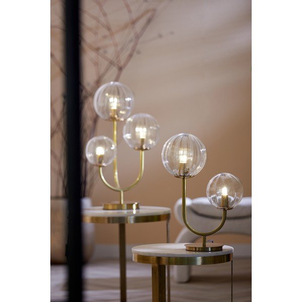 Veioză aurie (înălțime 43 cm) Magdala – Light & Living-image-1