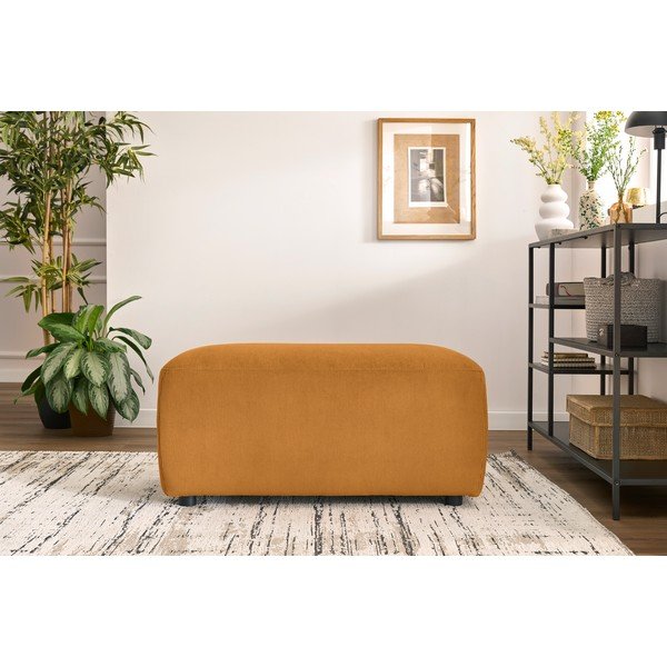 Taburet galben ocru Enjoy – Bobochic Paris-image-1