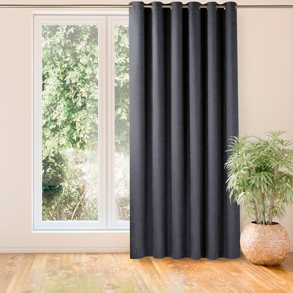 Draperie gri antracit 140x270 cm Milana – Homede-image-4