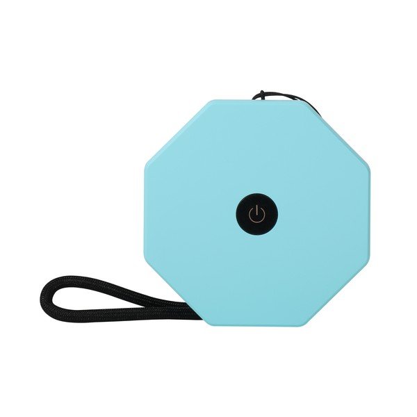 Decorațiune luminoasă albă/turcoaz portabilă cu USB ø 8 cm Twist – Gingko