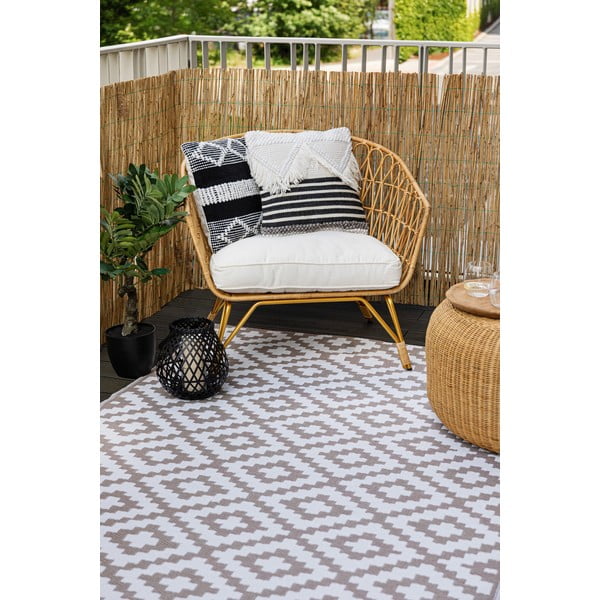 Pernă pentru exterior din plastic reciclat Green Decore Hobart, 45 x 45 cm-image-4