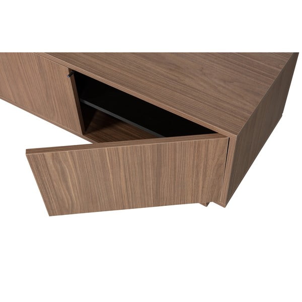 Comodă TV  cu aspect de lemn de nuc 160x42 cm Seppe – WOOOD-image-4