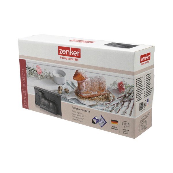 Formă din oțel pentru coacere Zenker Easter Lamb, 900 ml-image-2