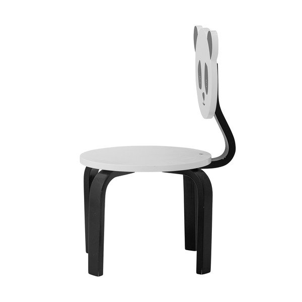 Scaun de copii negru-alb Marle – Bloomingville Mini-image-4