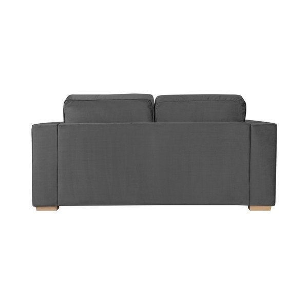 Canapea 2 locuri Cosmopolitan design Chicago, gri-image-1