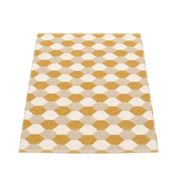 Covor pentru exterior și interior galben ocru 70x100 cm Dana Ochre – Pappelina