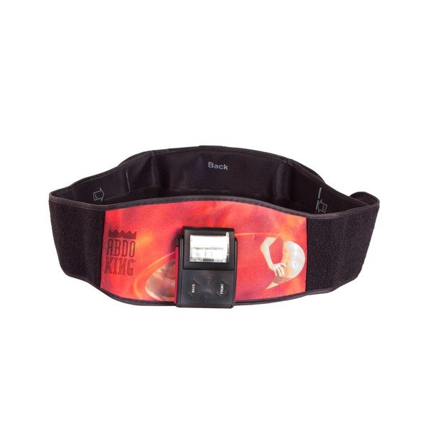 Centură de electrostimulare musculară InnovaGoods Abdo King, roșu-image-4