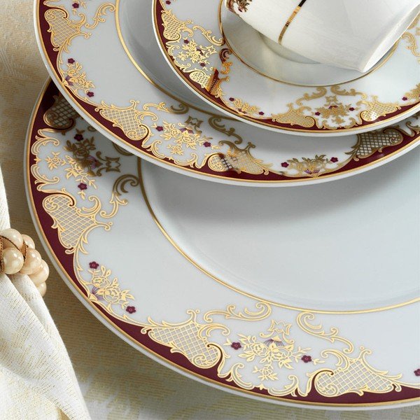Set veselă din porțelan Kutahya Lucembourg, 59 piese-image-1